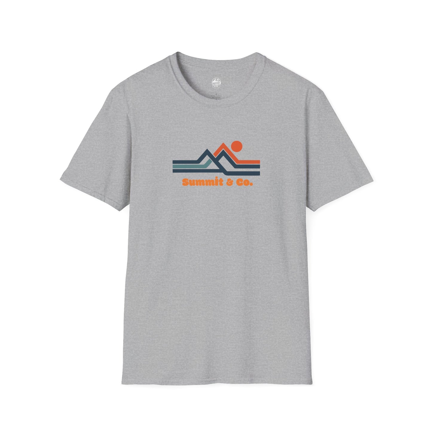 Summit&Co. Softsyle Tee-Abstract Lines