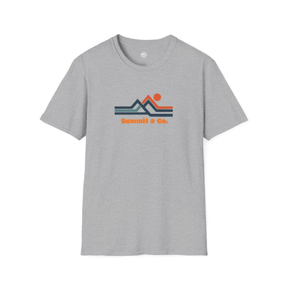 Summit&Co. Softsyle Tee-Abstract Lines