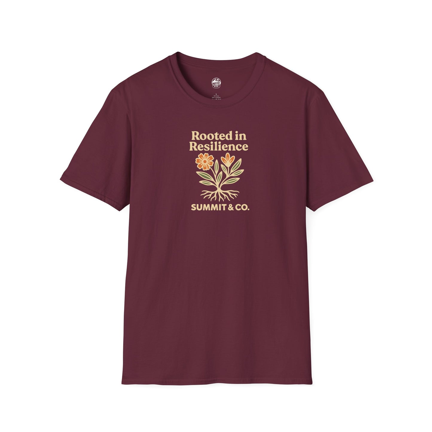 Summit&Co. Softstyle Tee-Rooted In Resiliance