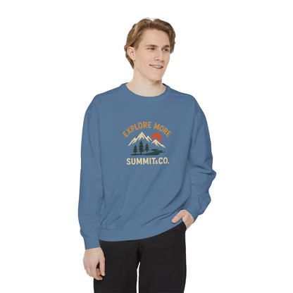 Women's Garment-Dyed Explore More Sweatshirt