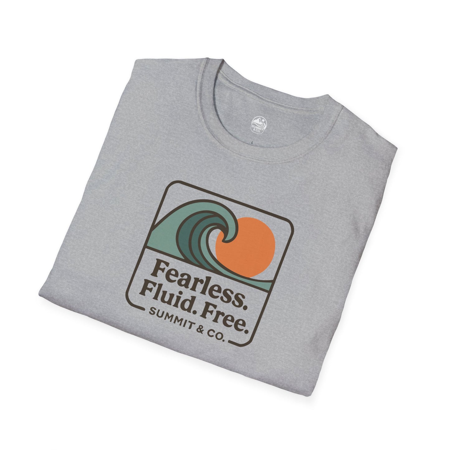 Summit&Co. Softstyle Tee-Fluid&Free