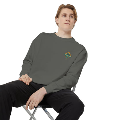 Women's Garment-Dyed Diamond Sweatshirt