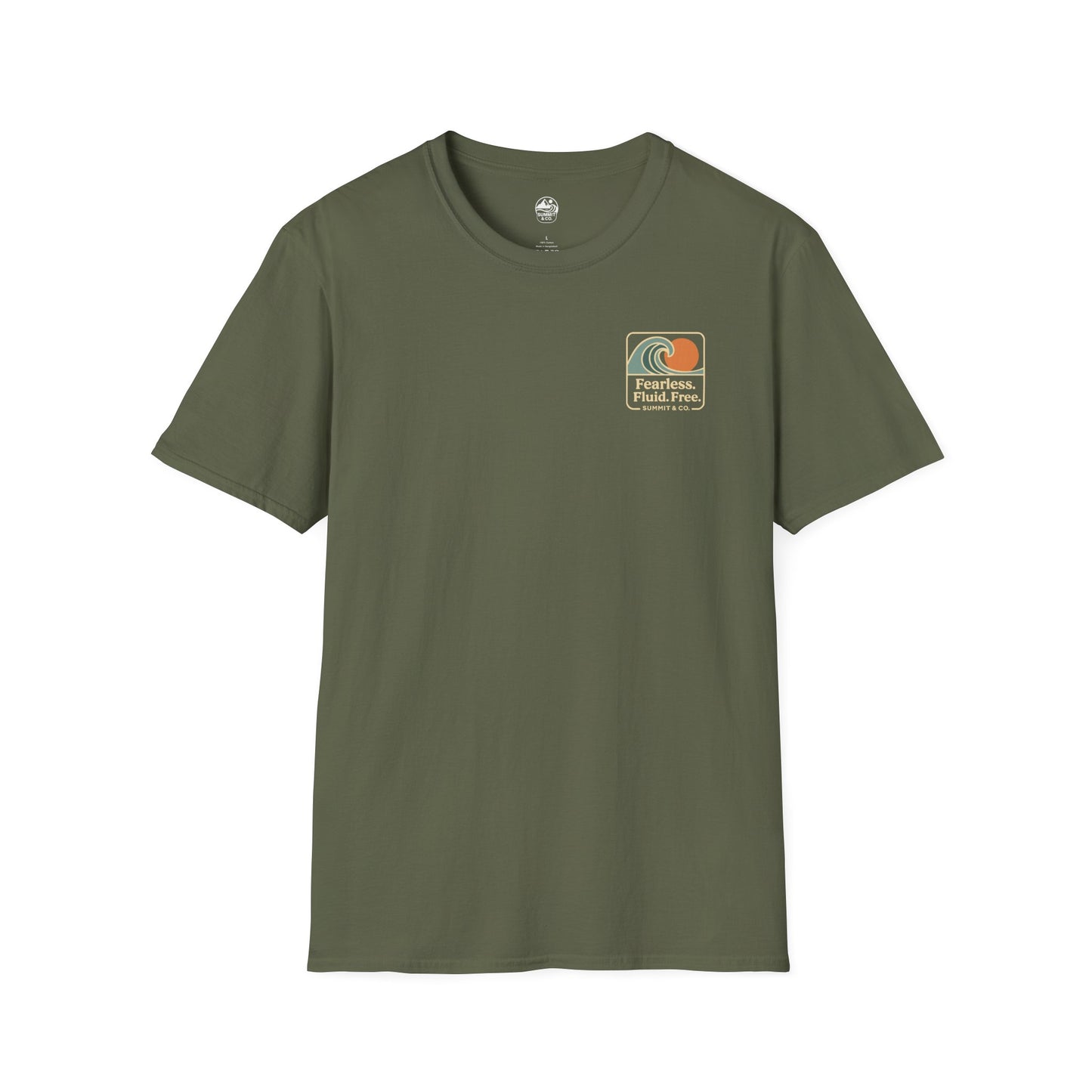 Summit&Co.  Softstyle Tee-Fluid&Free