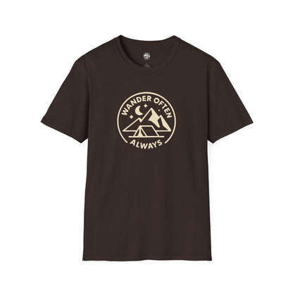 Summit&Co.  Softstyle Tee-Wander Often Always