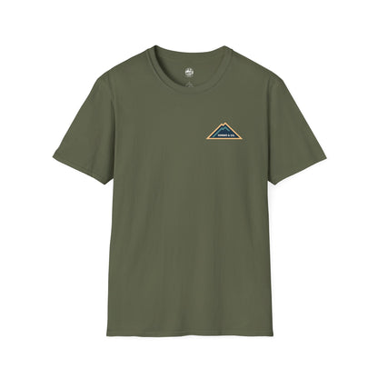 Summit&Co. Softstyle Tee-Mountain& Line