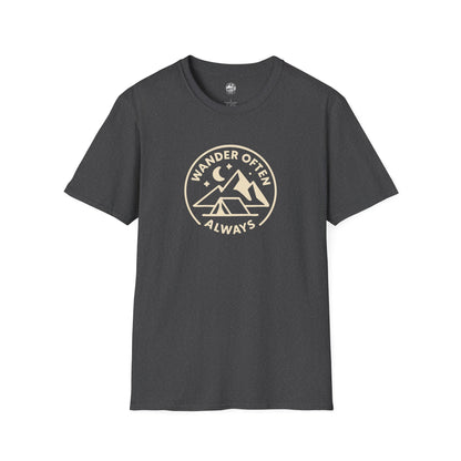 Summit&Co.  Softstyle Tee-Wander Often Always