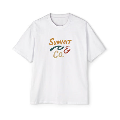 Men's Heavy Oversized Tee - Brushes T-Shirt