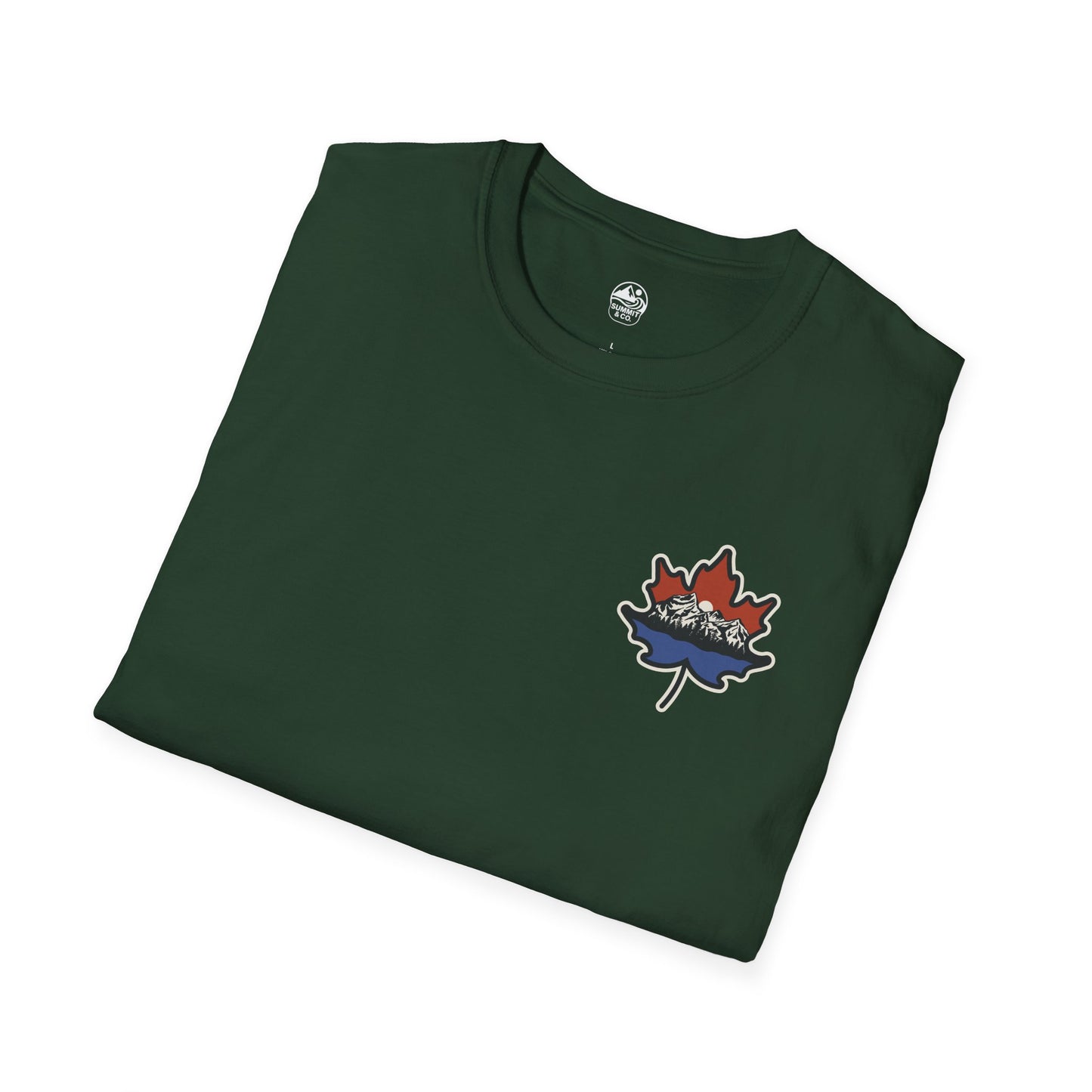 Summit&Co. Softstyle Tee-Vintage Leaf