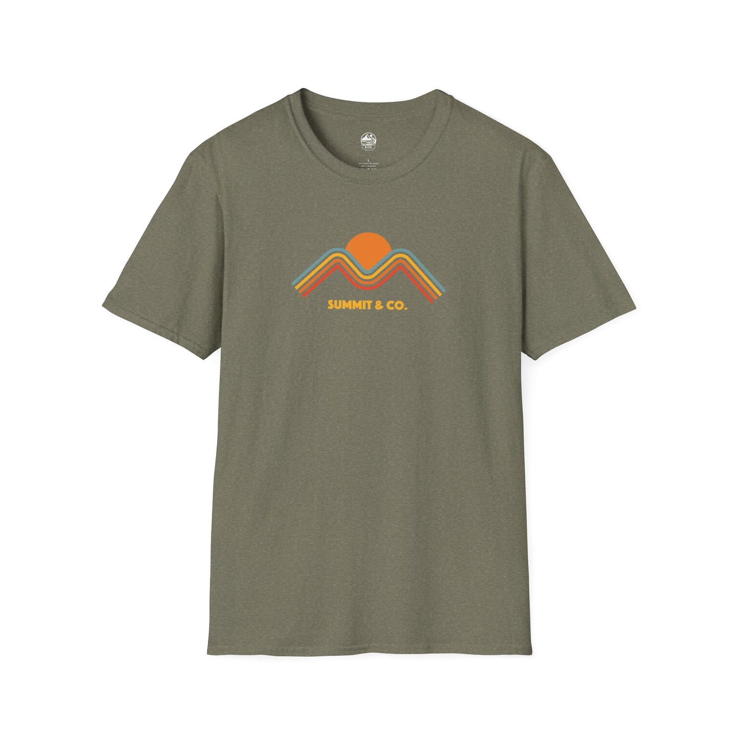 Summit&Co. Softstyle Tee-Vintage Lines