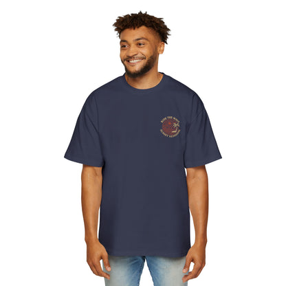 Men's Heavy Oversized Tee - Sunset Sessions