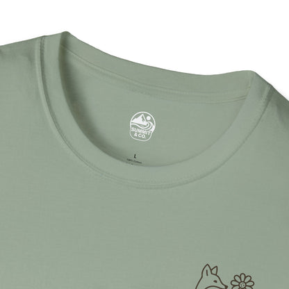 Summit&Co. Women's Softstyle Minimal Fox Tee