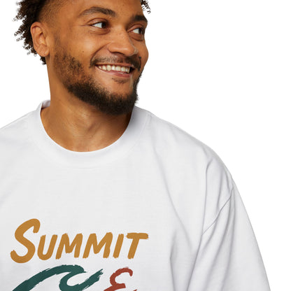 Men's Heavy Oversized Tee - Brushes T-Shirt