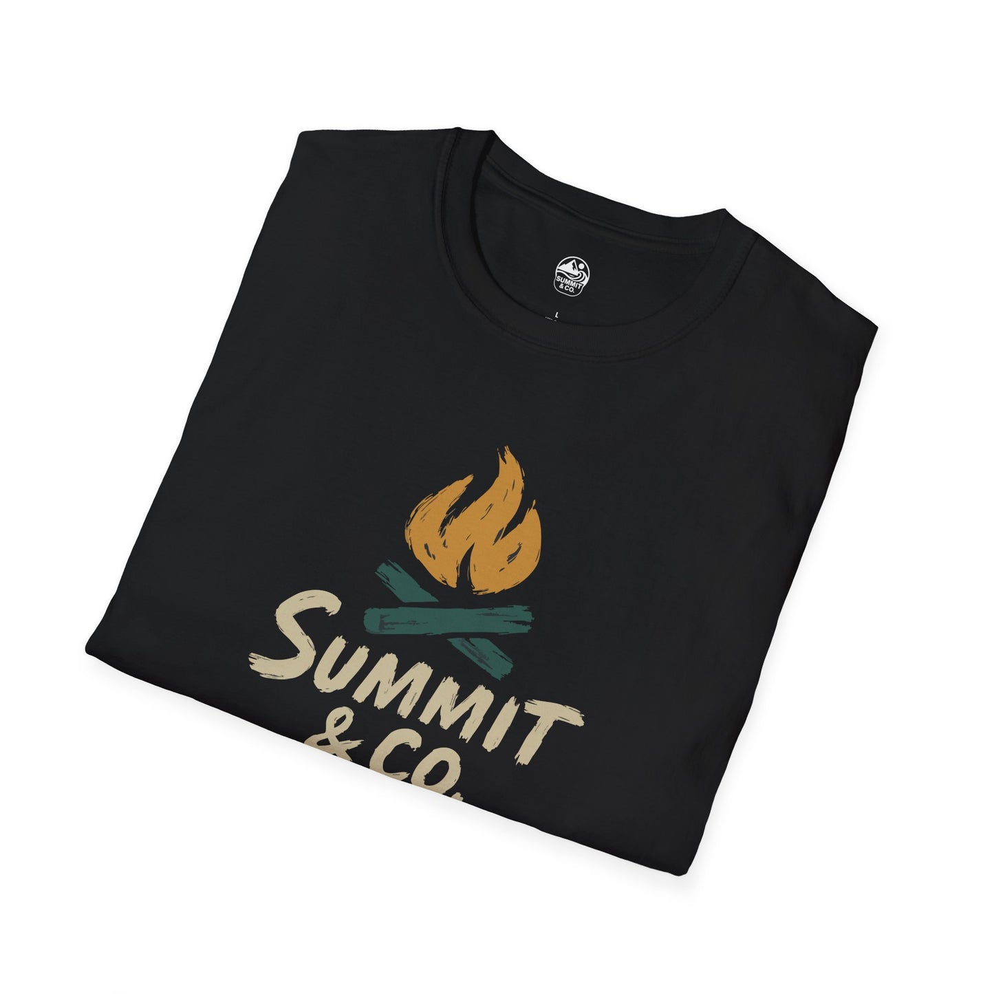 Summit&Co. Softstyle Tee- Brushed Fire