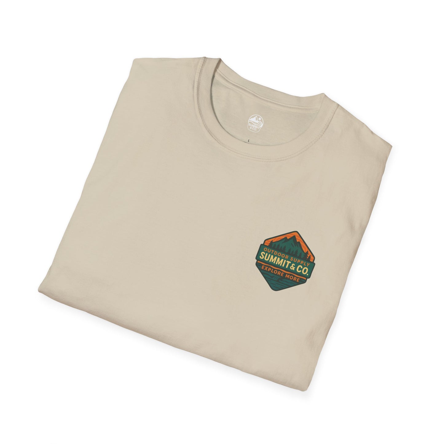 Summit&Co. Softstyle Tee- Hand-drawn Logo
