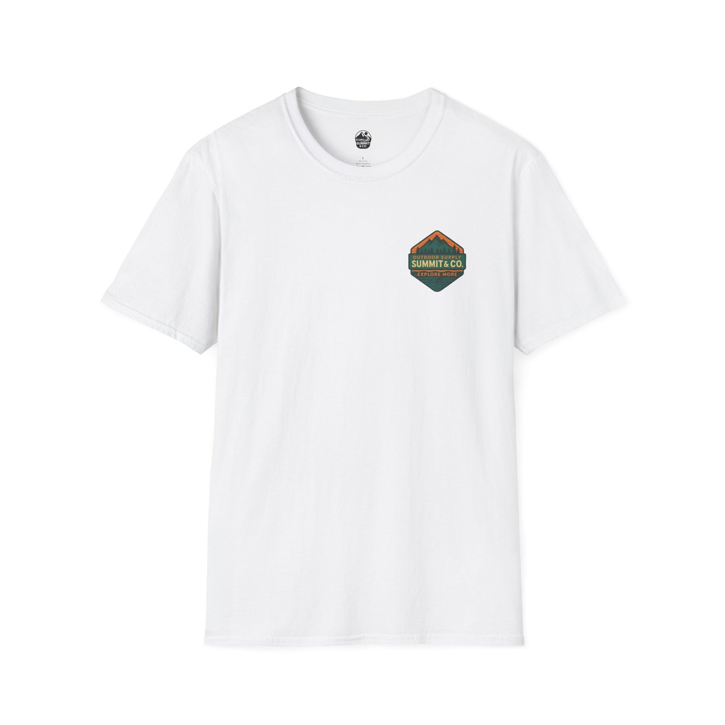 Summit&Co. Softstyle Tee- Hand-drawn Logo