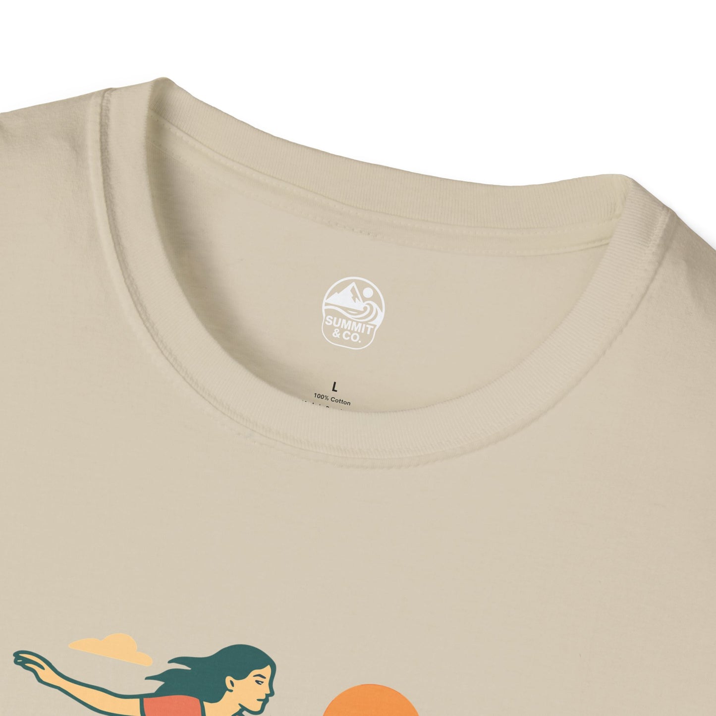 Summit&Co. Softstyle Tee-Surfer Woman