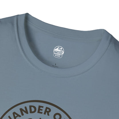 Summit&Co.  Softstyle Tee-Wander Often Always
