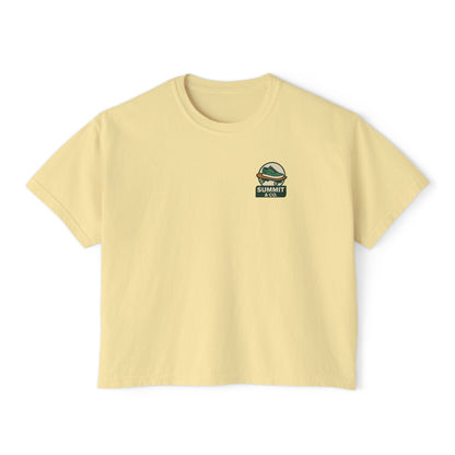 Summit&Co. Women Boxy Tee-Skate Shoe