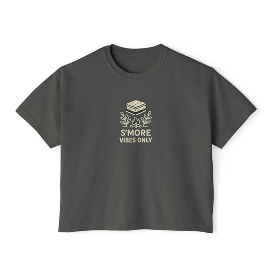 Summit&Co. Women Boxy Tee S'more Vibes