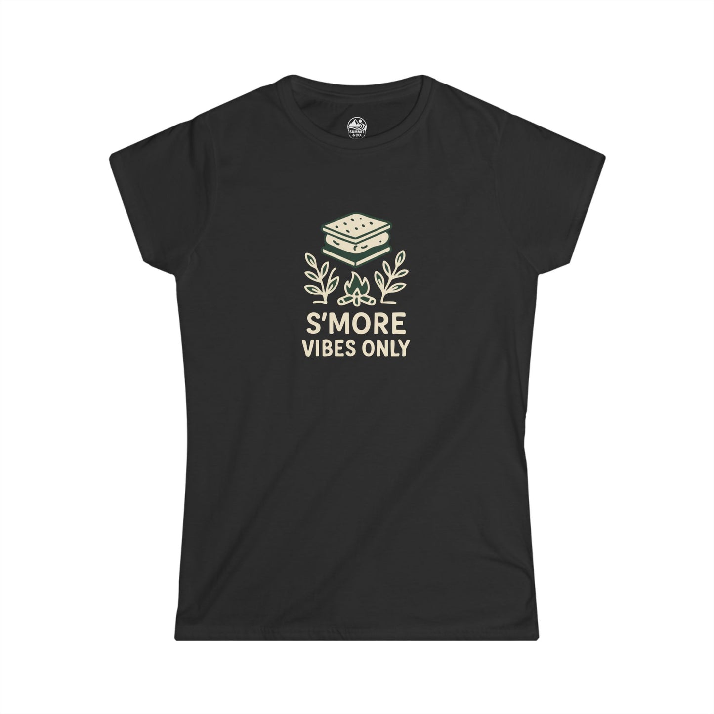 Summit&Co. Women's Slim S'more Vibes Only Tee