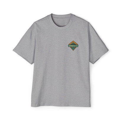 Men's Heavy Oversized Tee-Diamond Logo