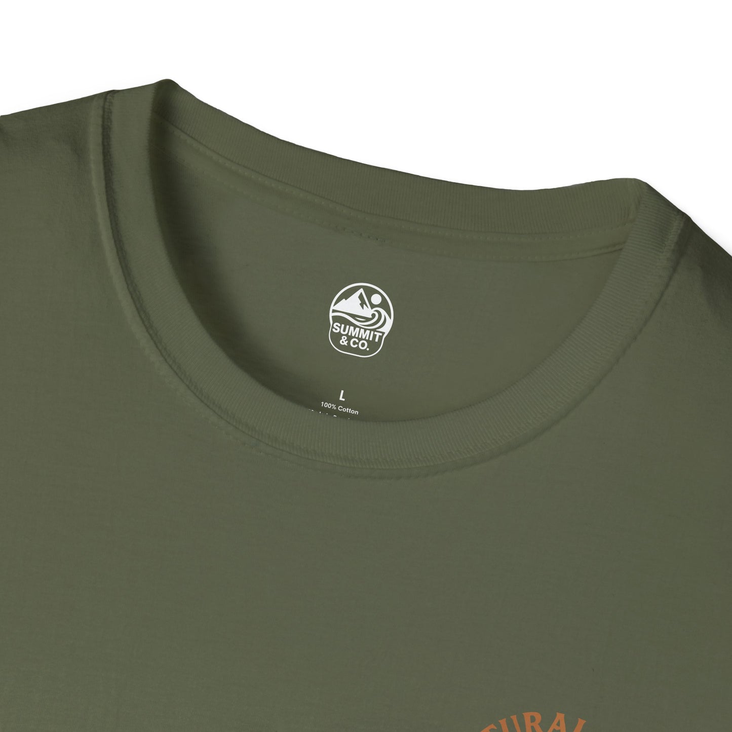 Summit&Co. Softstyle Tee-Natural Explorer