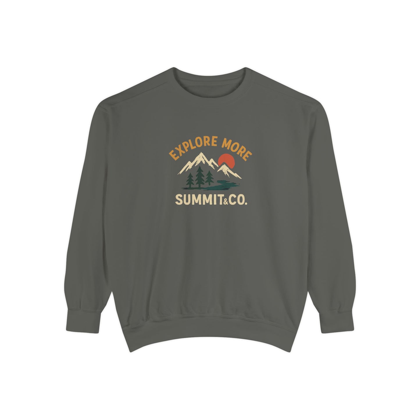 Women's Garment-Dyed Explore More Sweatshirt