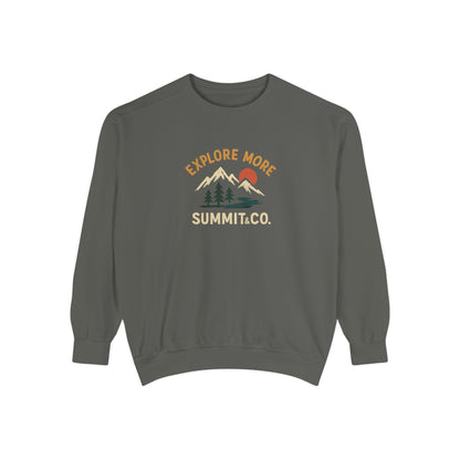 Women's Garment-Dyed Explore More Sweatshirt