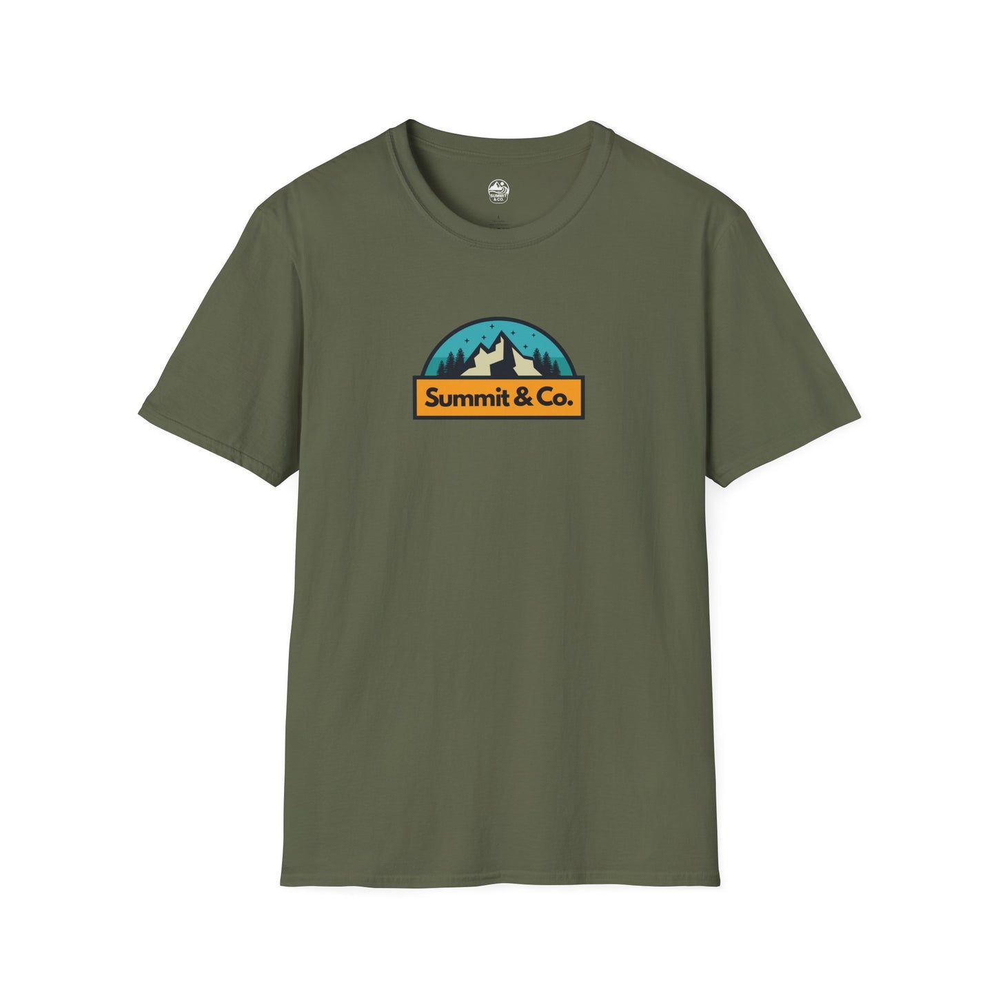 Summit & Co. Softstyle Tee-Vintage Logo