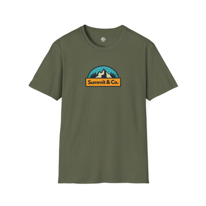Summit & Co. Softstyle Tee-Vintage Logo