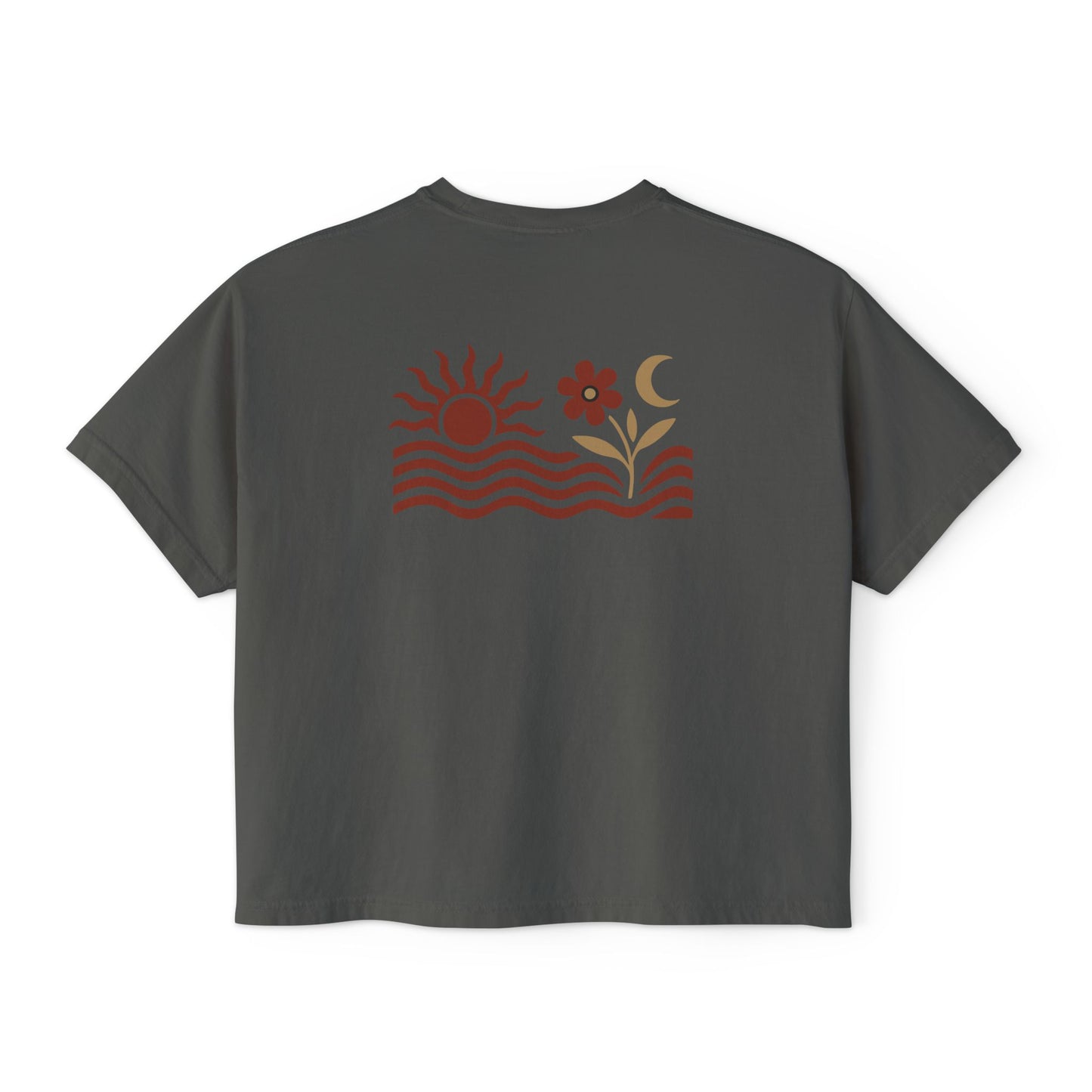 Summit&Co. Women Boxy Tee- Chase The Sun