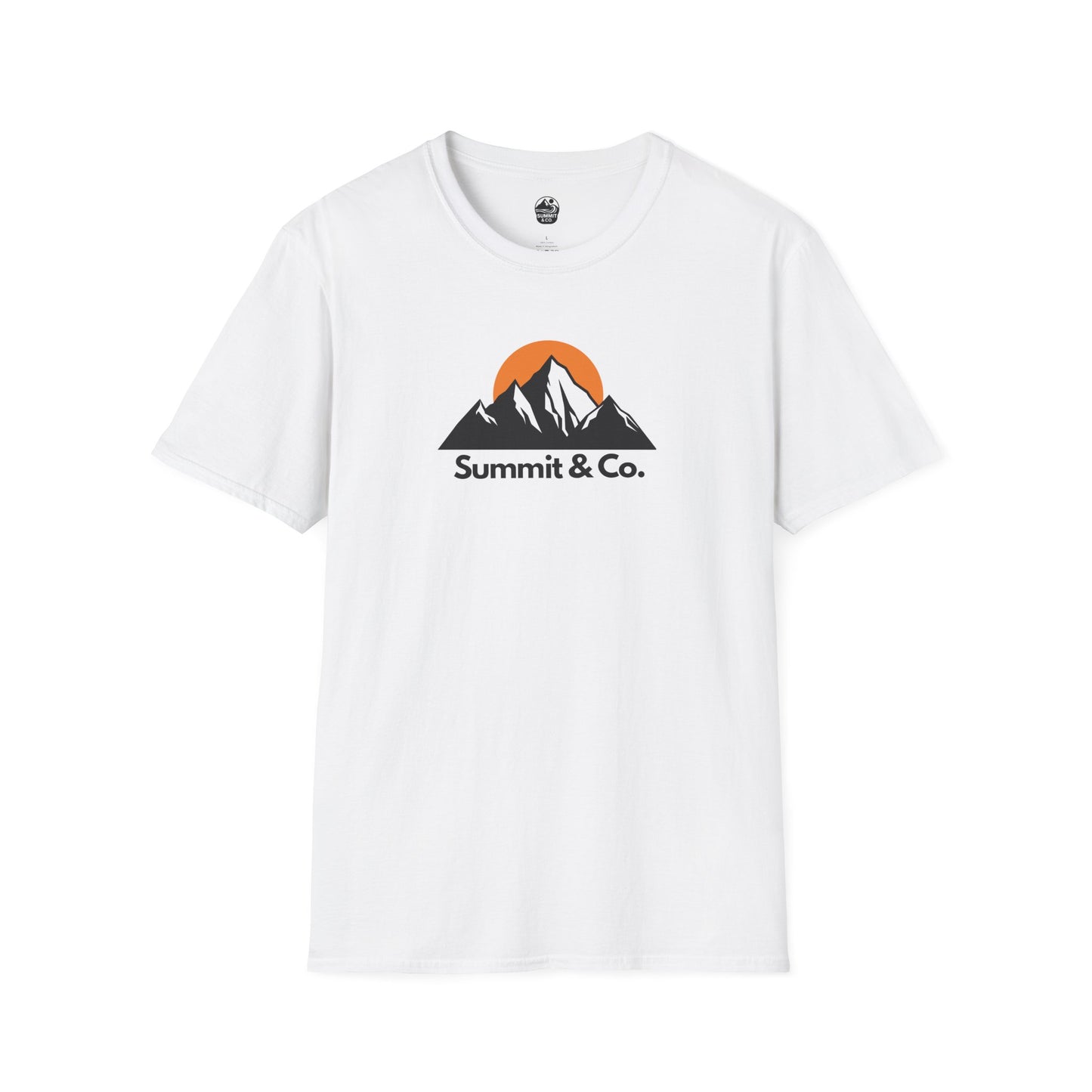 Summit&Co. Softstyle Tee-Mountain& Sun