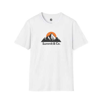 Summit&Co. Softstyle Tee-Mountain& Sun