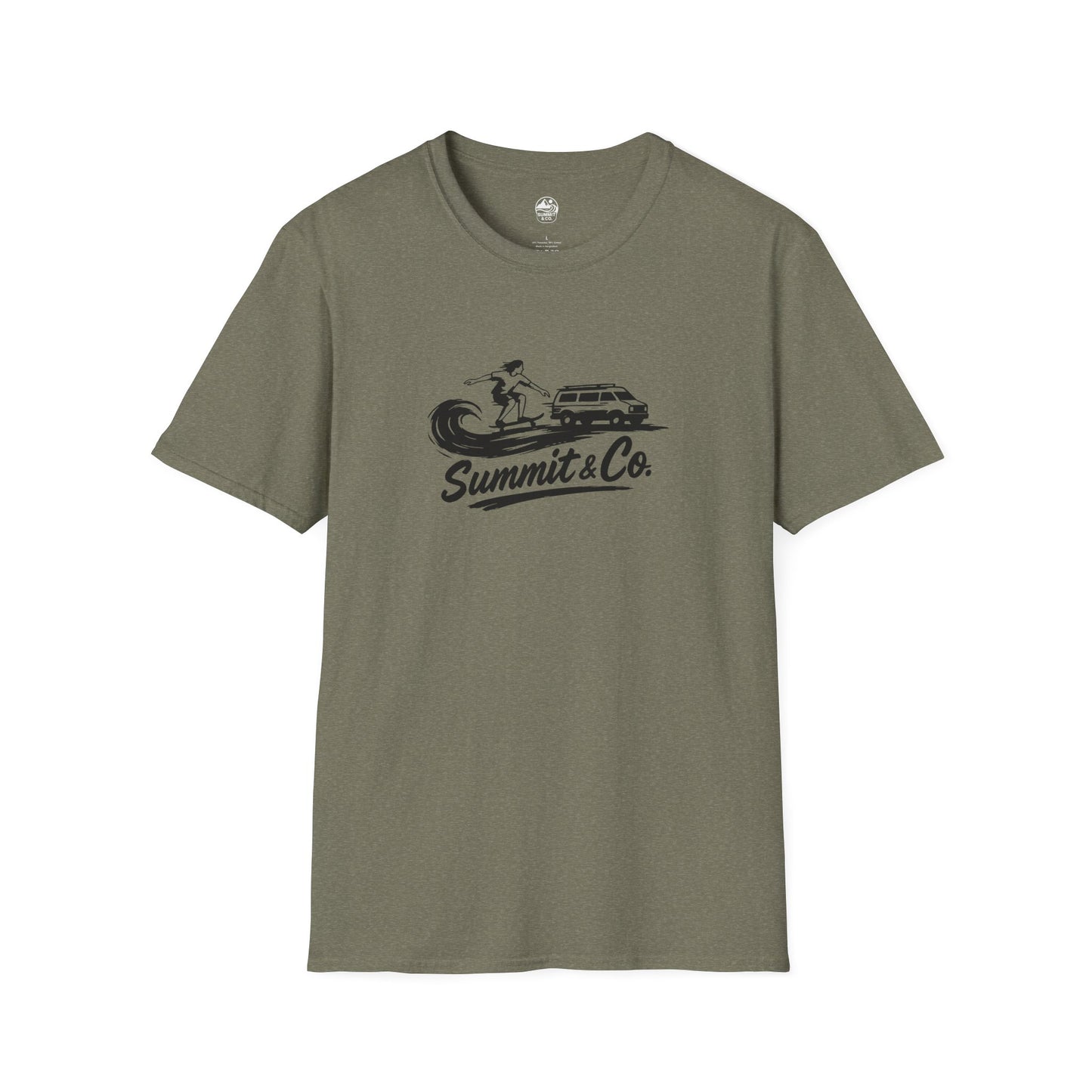 Summit&Co. Softstyle Tee-Caravan&Skater
