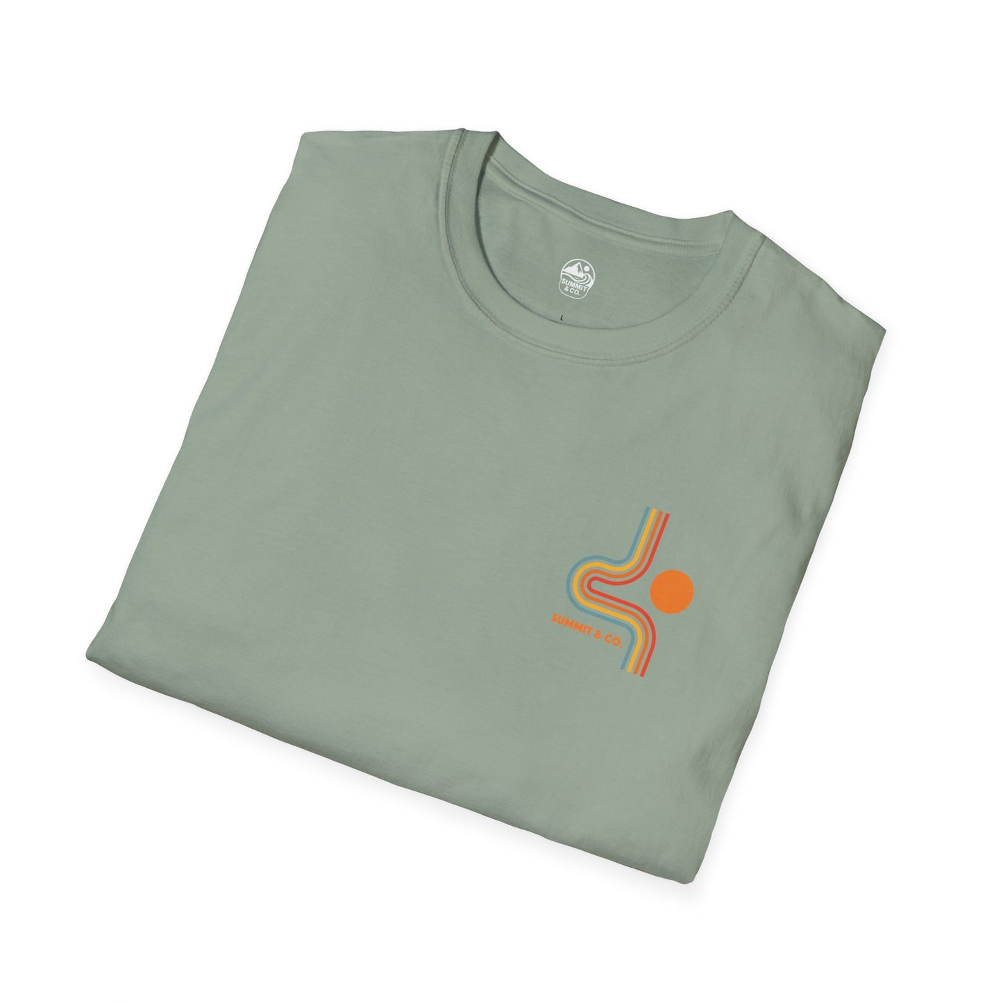 Summit&Co. Vintage Horizontal Lines Tee