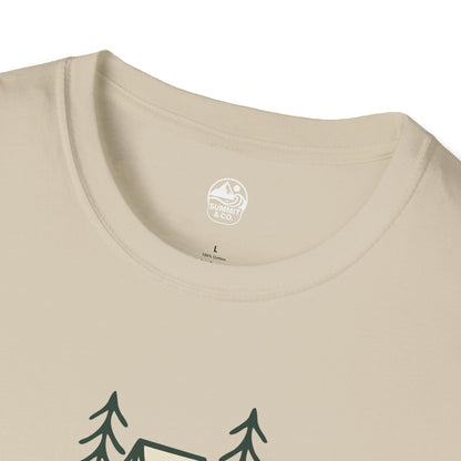 Summit&Co. Softstyle Tee-Camp More Worry Less