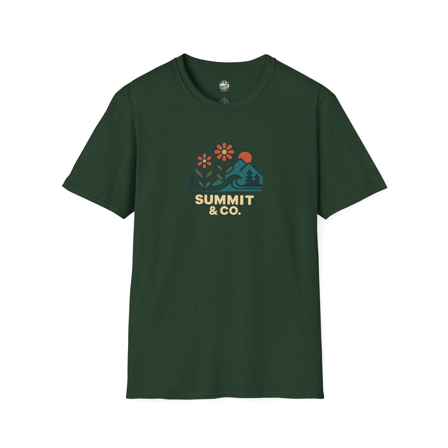 Summit&Co. Softstyle Tee-Floral