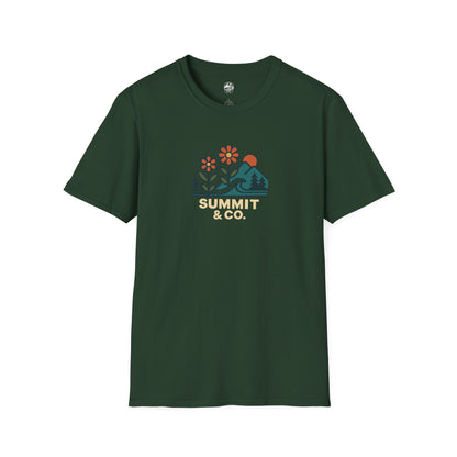 Summit&Co. Softstyle Tee-Floral