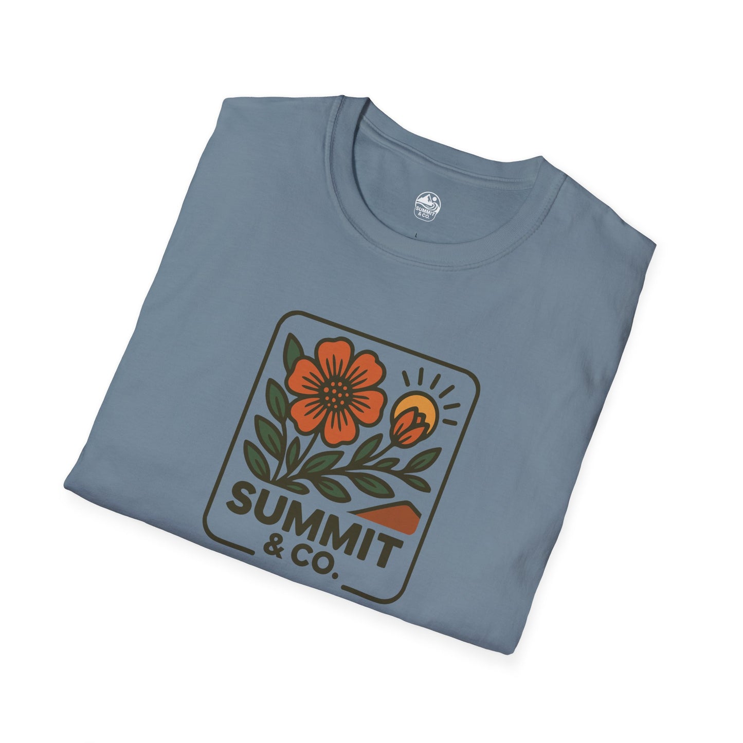 Summit&Co. Softsyle Tee-Flowers