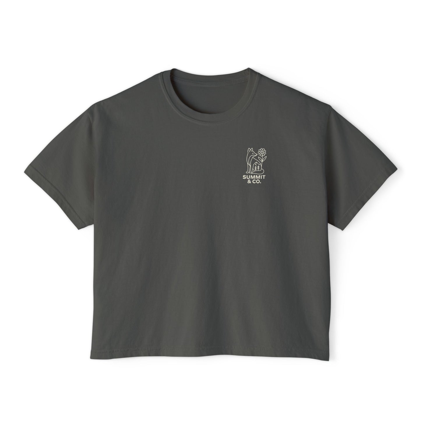 Summit&Co .Fox Women Boxy Tee