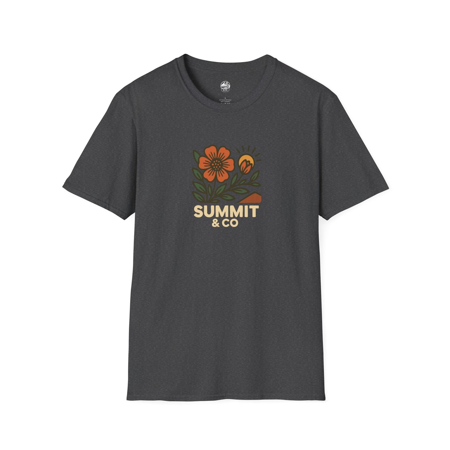 Summit&Co. Softsyle Tee-Flowers