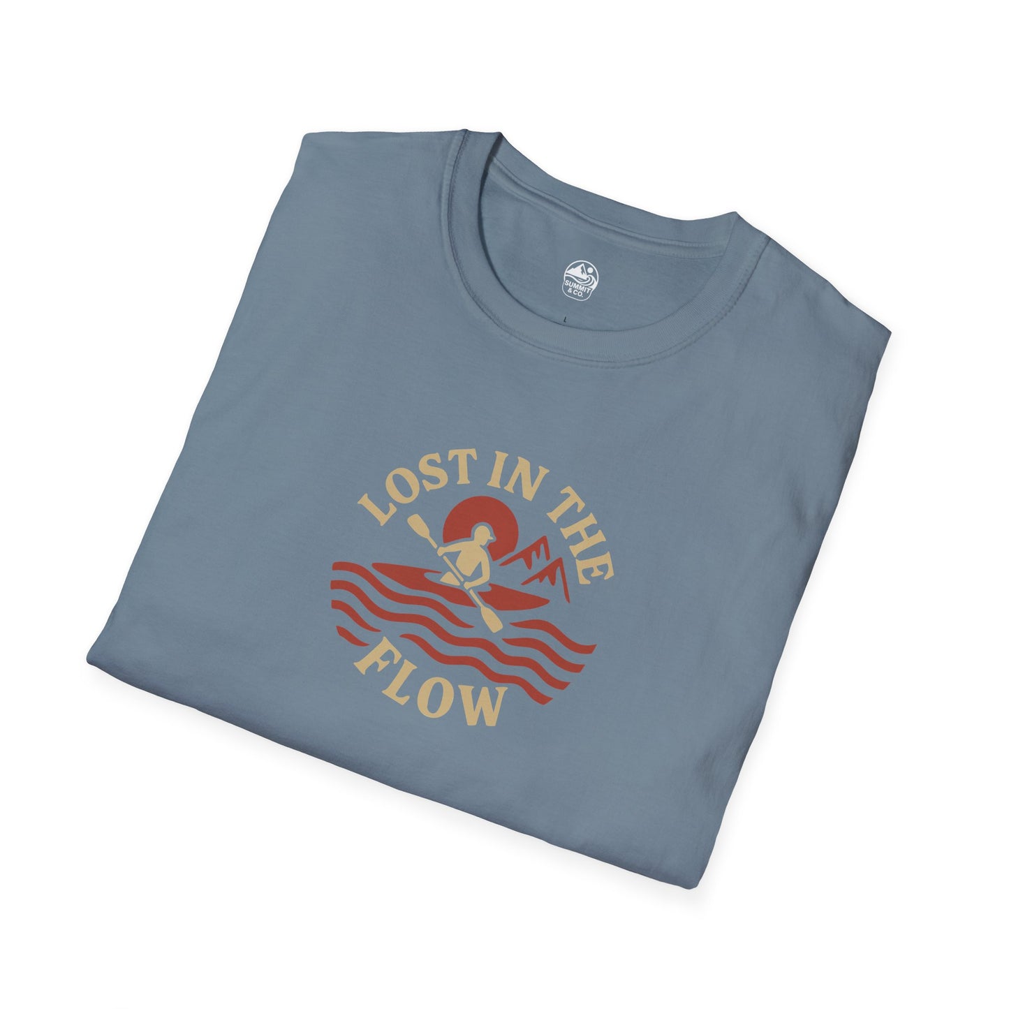 Summit&Co. Softstyle Tee-Lost In The Flow (w/Back Design)