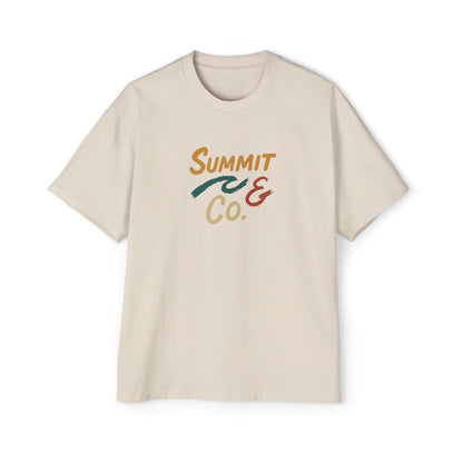 Men's Heavy Oversized Tee - Brushes T-Shirt