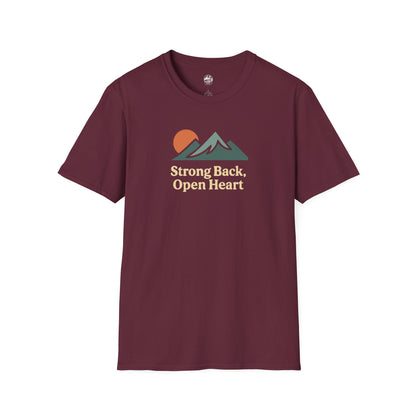 Summit&Co. Softsyle Tee-Strong Back Transparan