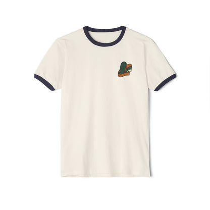 Skate Cotton Ringer T-Shirt – Eco-Friendly Style for Nature Lovers