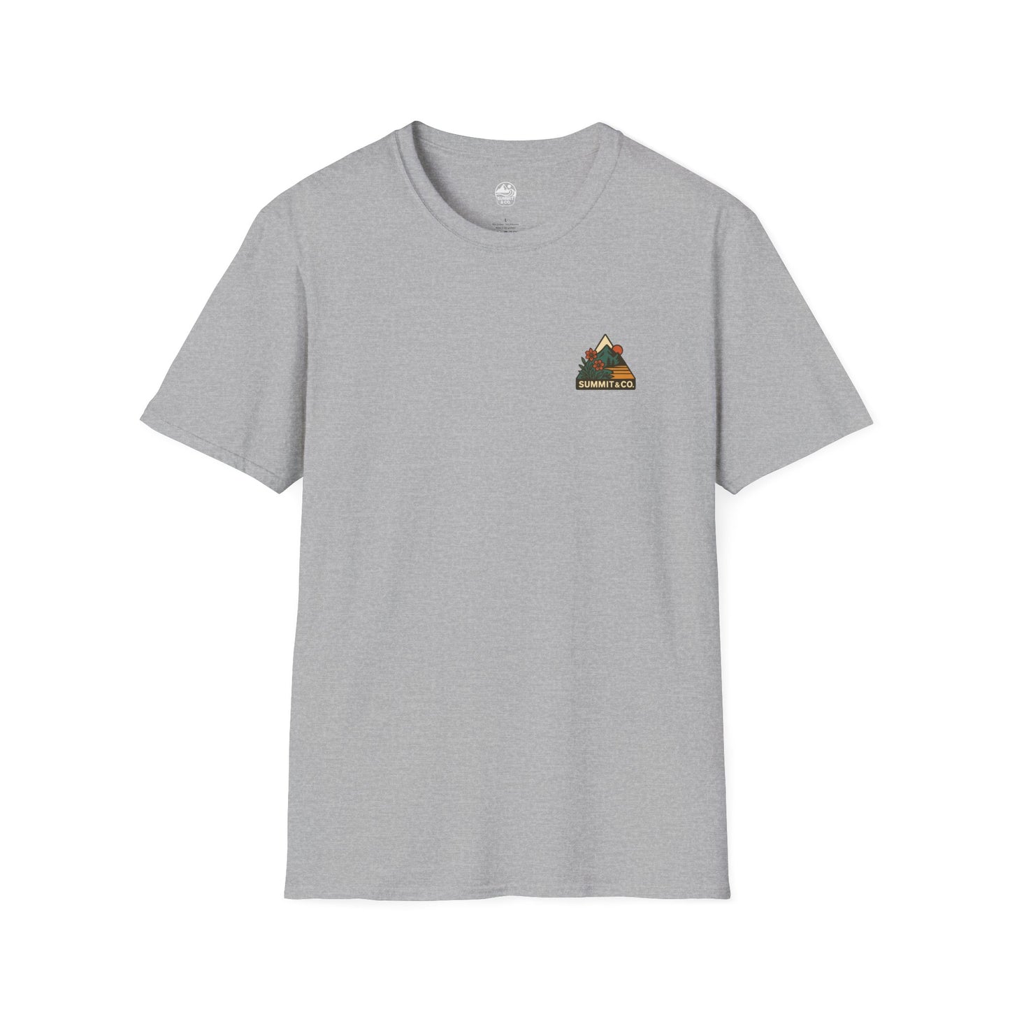 Summit&Co. Softstyle Tee-Triangular Flowers
