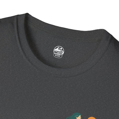Summit&Co. Softstyle Tee-Surfer Woman Logo