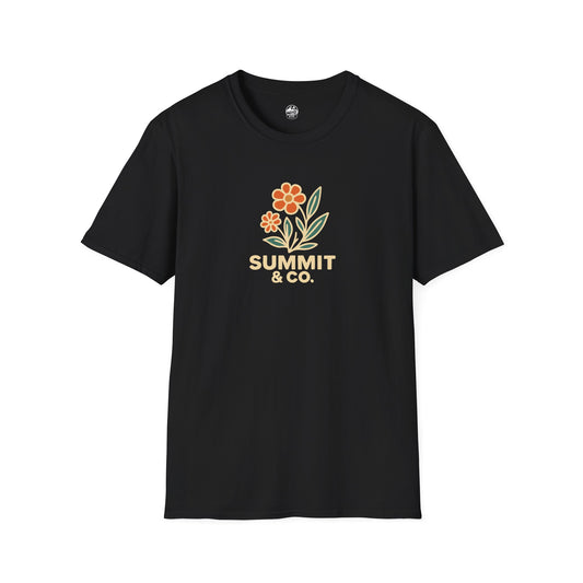 Summit&Co. Softstyle Floral Tee