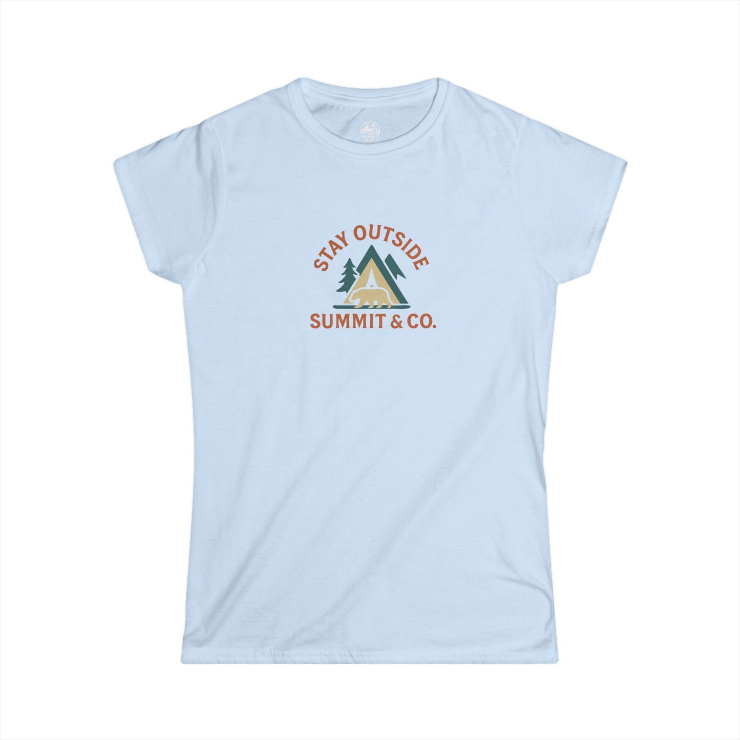 Summit&Co. Women's Slim Stay Outside Tee