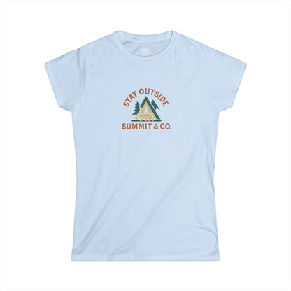 Summit&Co. Women's Slim Stay Outside Tee